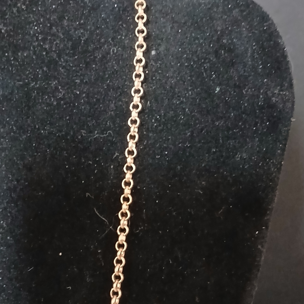 Monet gold tone Rhine stone necklace - Picture 5 of 11